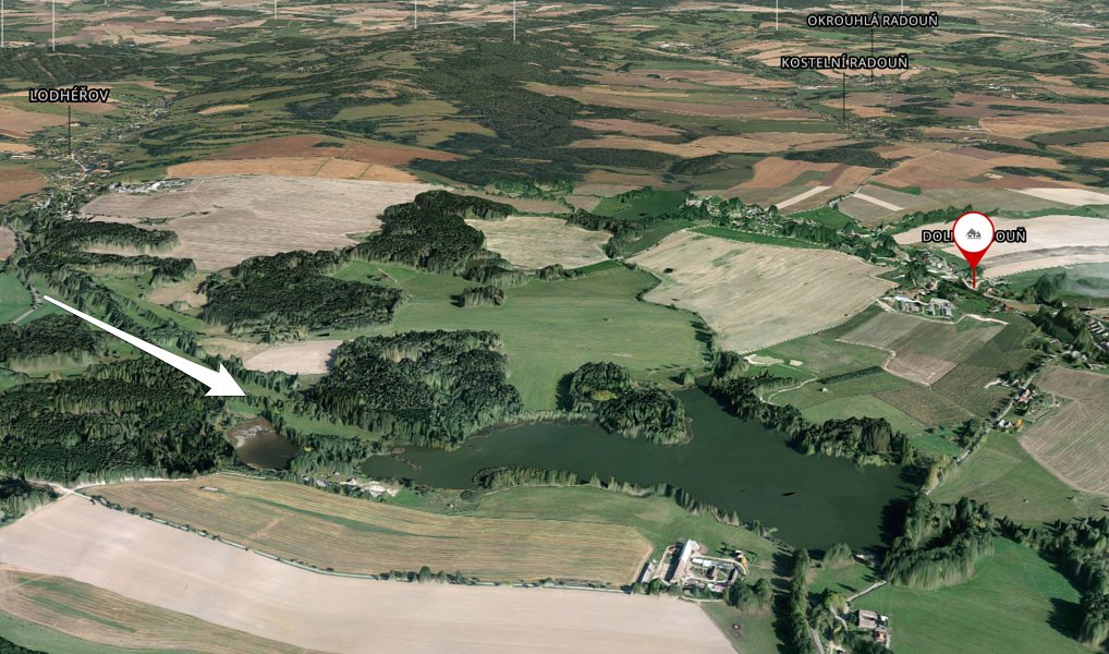 Prodej louky, 40751 m², Dolní Radouň - Jindřichův Hradec, Jindřichův Hradec