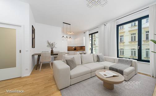 Pronájem bytu 2+kk 63 m², Krásova, Praha 3 - Žižkov