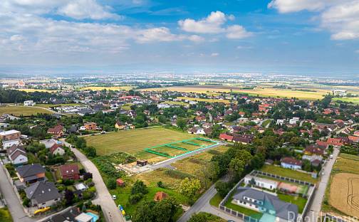 Prodej stavebního pozemku 802 m², Hůry, okres České Budějovice