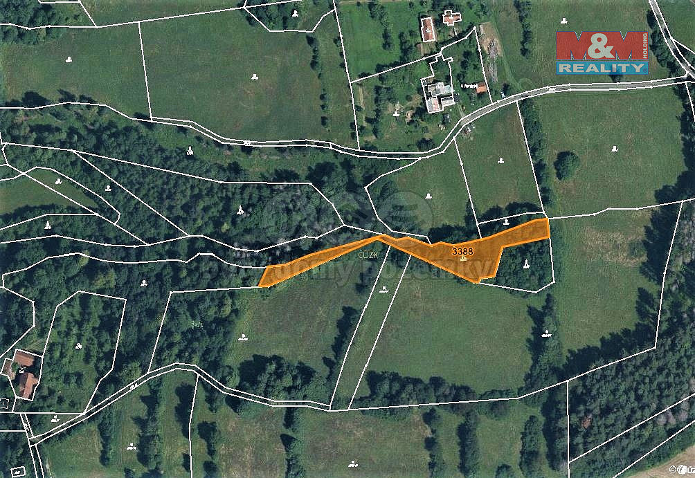 Prodej lesa 1 421 m²