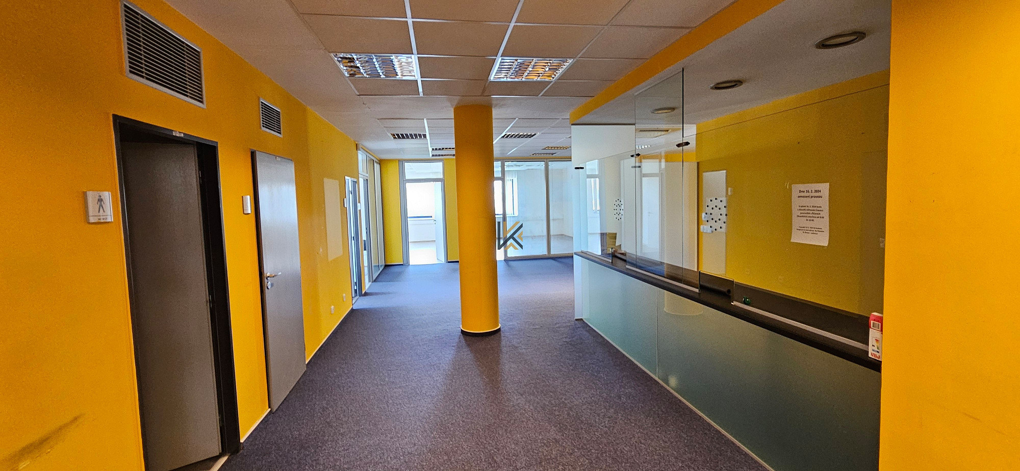 Pronájem kanceláře 555 m² – pohled 3