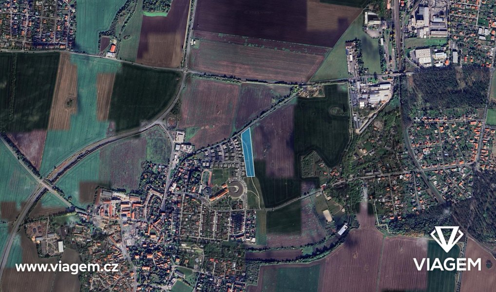 Prodej komerčního pozemku 10 935 m², Líbeznice – náhled fotky 3