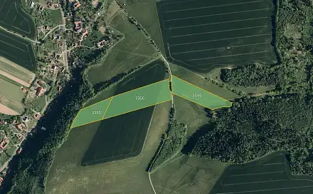 Prodej louky 24 573 m², Střítež nad Ludinou, okres Přerov