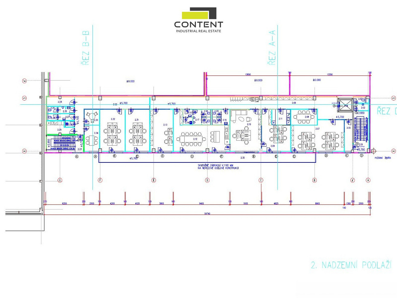 Pronájem skladovacích prostor 1 150 m² – fotografie 5