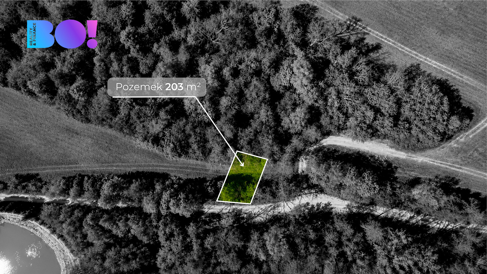 Prodej stavebního pozemku 203 m²