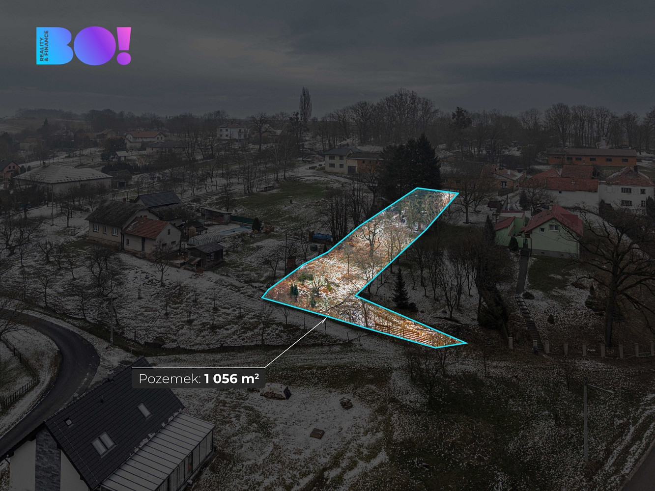 Prodej stavebního pozemku 1 056 m²
