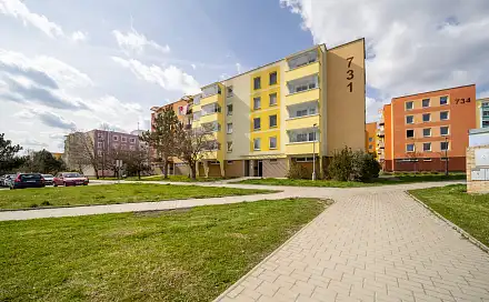 Prodej bytu 3+1 65 m², Veselská, Týn nad Vltavou, okres České Budějovice