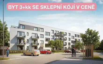 Prodej bytu 3+kk 62 m²