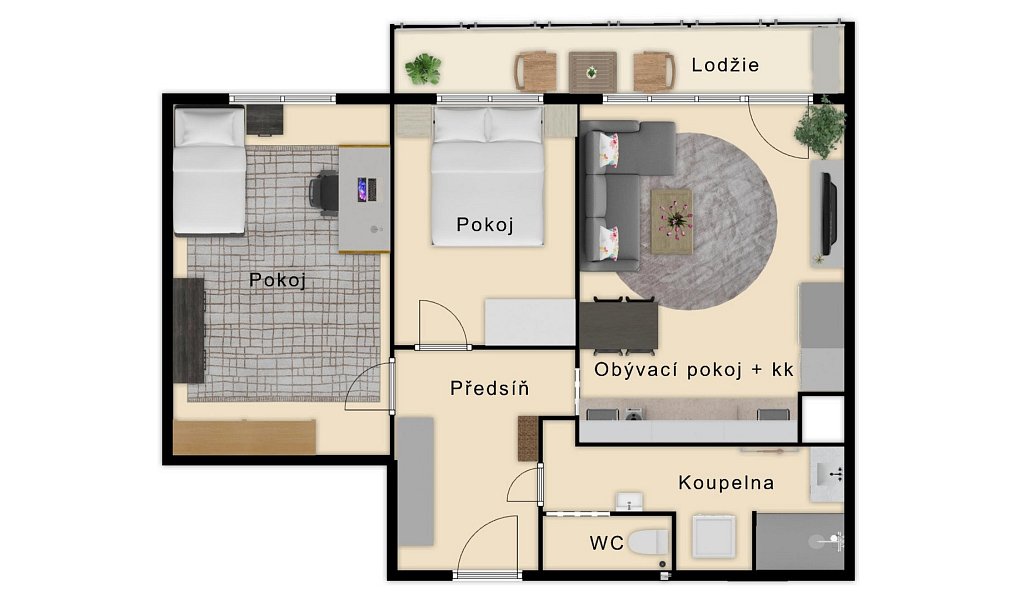 Prodej bytu 3+kk 60 m², Praha – náhled fotky 23