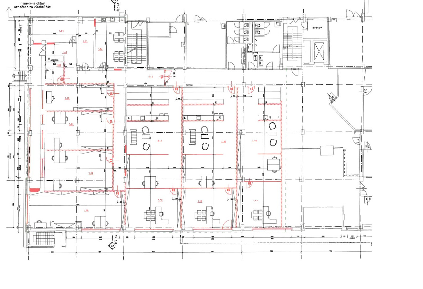 Pronájem kanceláře 512 m² – fotografie 4
