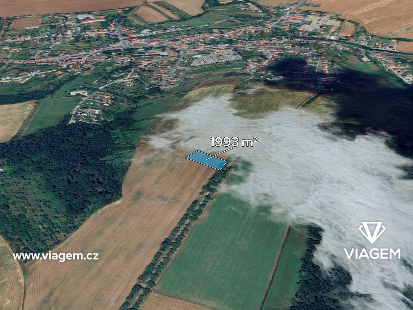 Prodej pole 1 993 m²