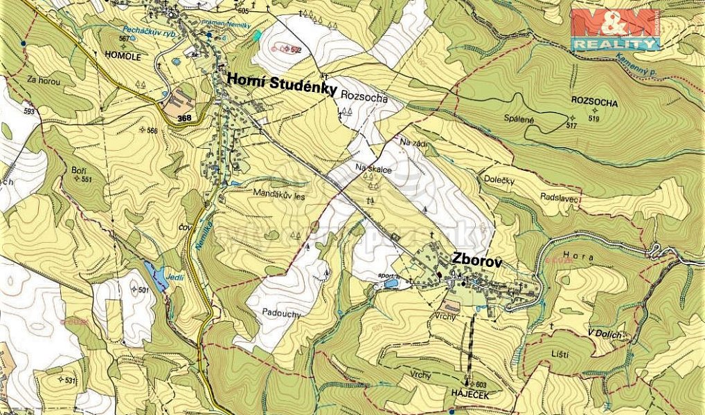 Prodej louky 1 864 m², Horní Studénky – náhled fotky 6