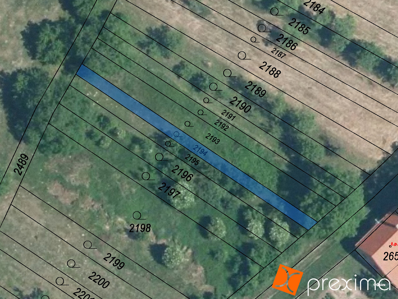 Prodej stavebního pozemku 21 m²