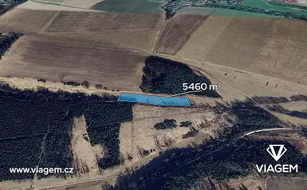 Prodej pole 910 m², Chotoviny, okres Tábor