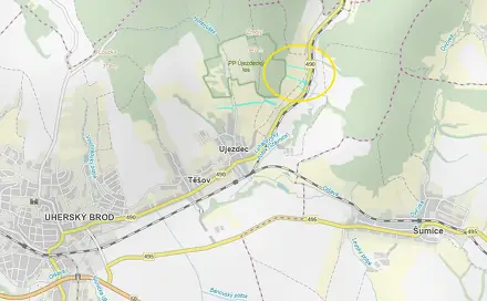 Prodej pole 12 747 m², Uherský Brod, okres Uherské Hradiště