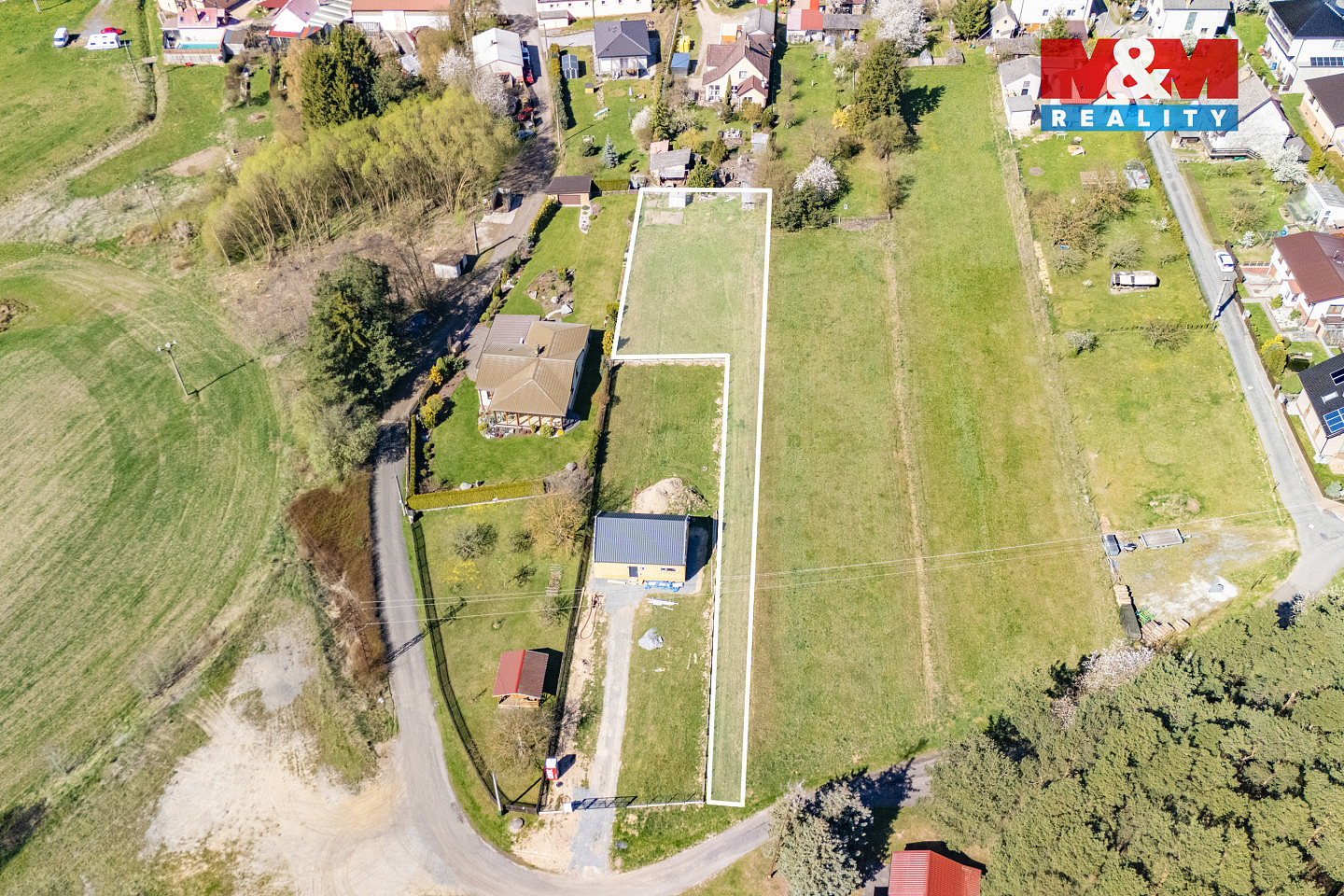 Prodej stavebního pozemku 1 161 m²