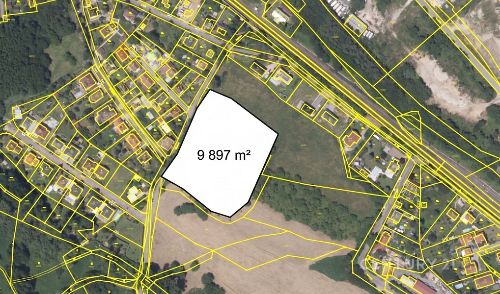Prodej komerčního pozemku 9 897 m², Říčany – náhled fotky 2