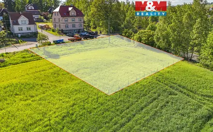 Prodej stavebního pozemku 1 590 m², Hazlov, okres Cheb