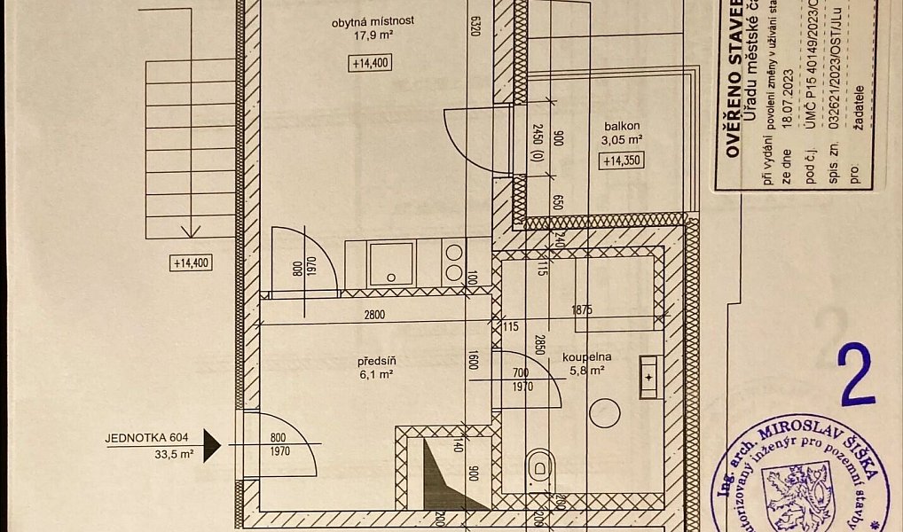 Prodej bytu 1+kk 37 m², Praha – náhled fotky 22