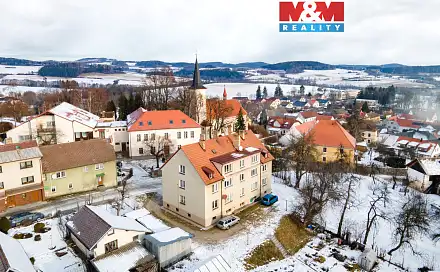 Prodej bytu 2+1 57 m², Čestice, okres Strakonice