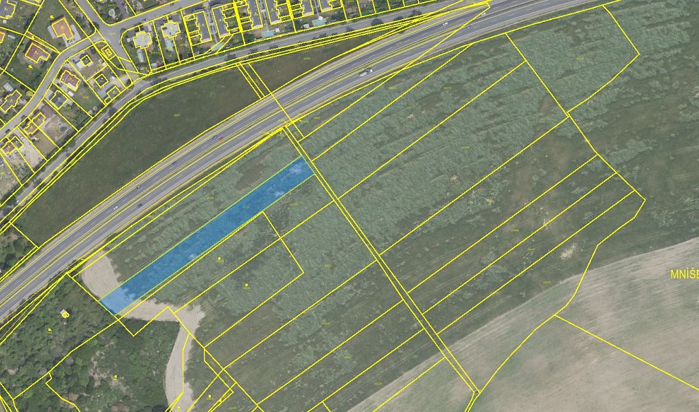 Prodej pole 1 184 m², Mníšek pod Brdy – náhled fotky 3