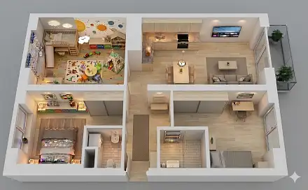 Prodej bytu 4+kk 77 m², Vančurova, Znojmo