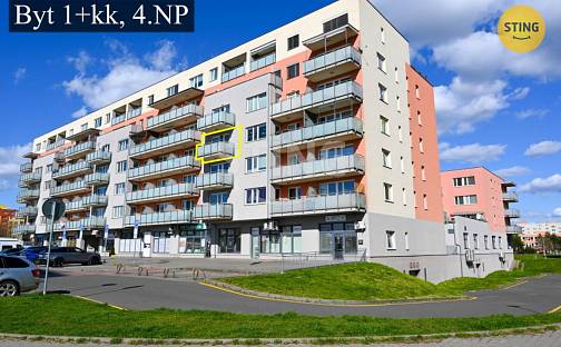 Prodej bytu 1+kk 36 m², Družební, Olomouc - Nové Sady