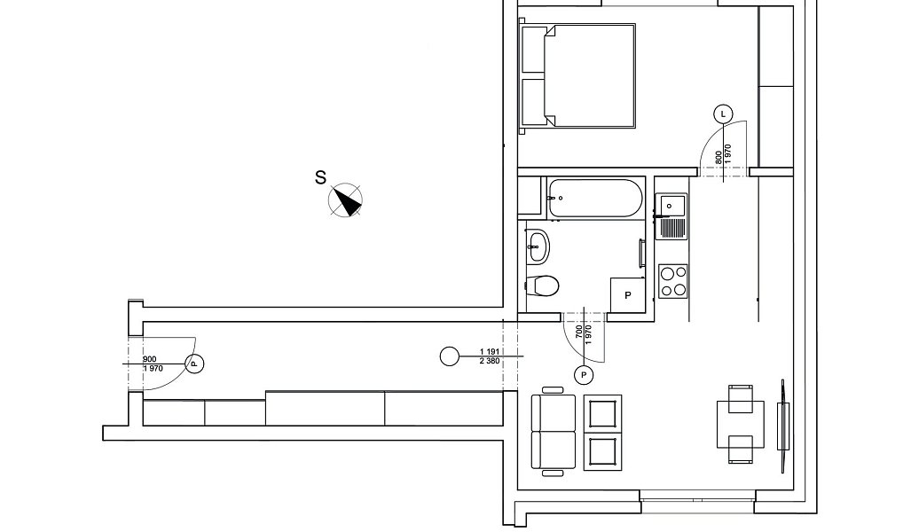 Prodej bytu 2+kk 49 m², Plzeň – náhled fotky 10