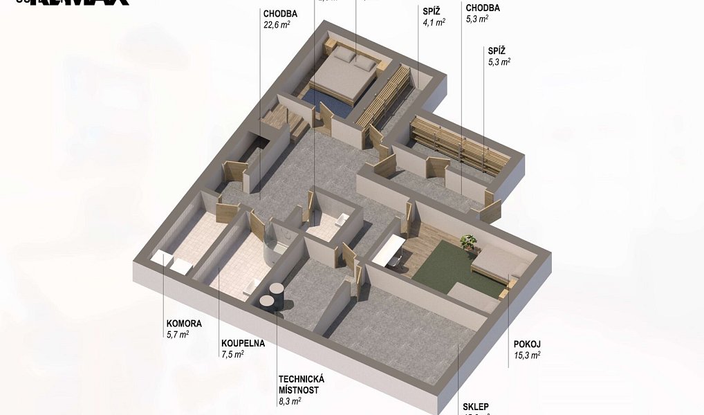 Prodej domu 177 m² s pozemkem 541 m², Mělník – náhled fotky 39
