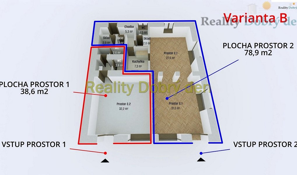Pronájem obchodních prostor 117 m², Opava – náhled fotky 6