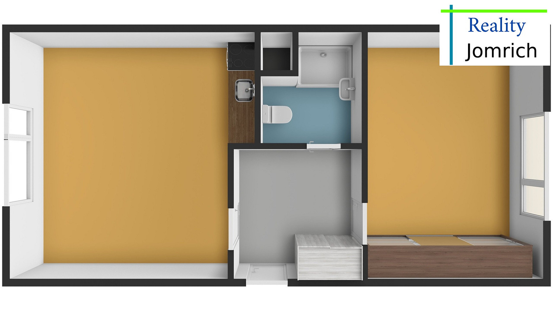 Prodej bytu 2+kk 43 m² – fotografie 5