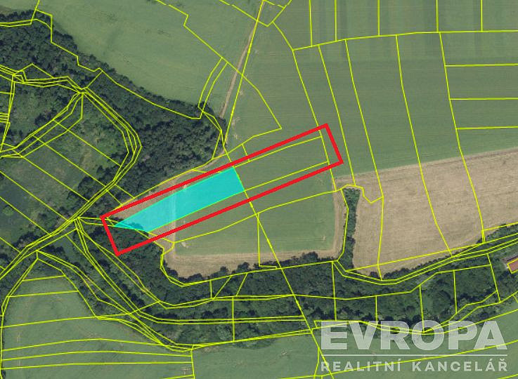 Prodej pole 6 844 m²