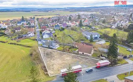 Prodej stavebního pozemku 1 422 m², Chotěšov, okres Plzeň-Jih