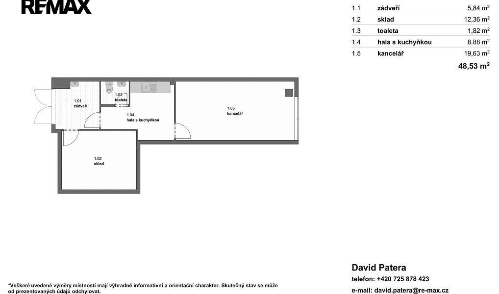 Pronájem kanceláře 48 m², Ostrava – náhled fotky 3
