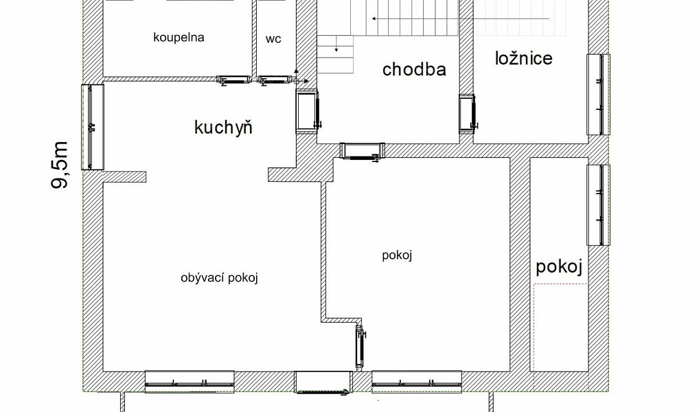 Pronájem bytu 3+kk 90 m², Hradec Králové – náhled fotky 28