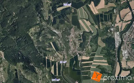Prodej lesa 344 m², Halenkovice, okres Zlín