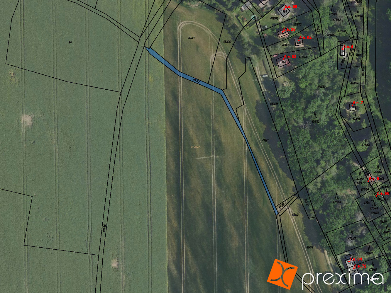 Prodej pole 113 m²