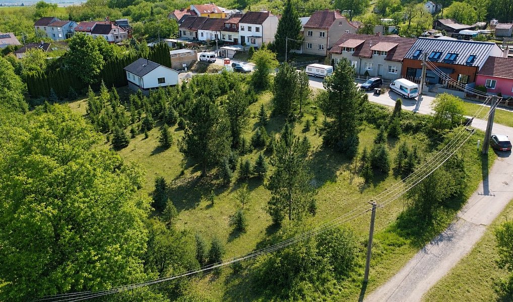 Prodej stavebního pozemku 971 m², Popůvky – náhled fotky 4
