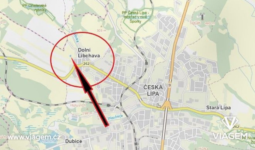 Prodej stavebního pozemku 1 305 m², Česká Lípa – náhled fotky 6