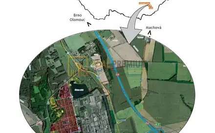 Prodej komerčního pozemku 96 599 m², Otrokovice, okres Zlín