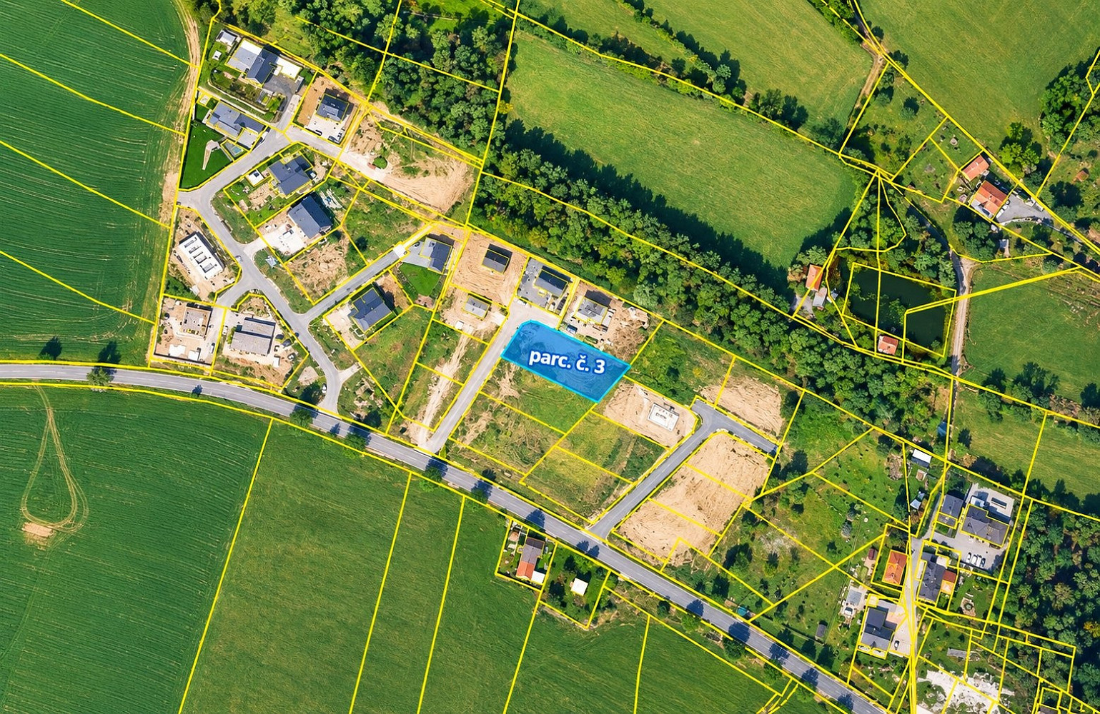 Prodej stavebního pozemku 1 267 m² – fotografie 2