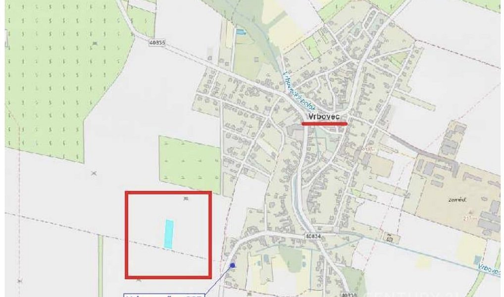 Prodej pole 2 936 m², Vrbovec – náhled fotky 2