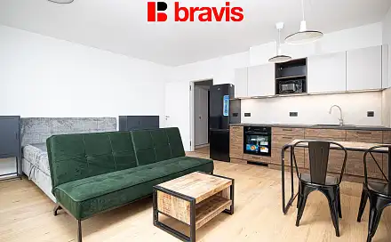 Pronájem bytu 1+kk 36 m², Bratislavská, Brno - Zábrdovice