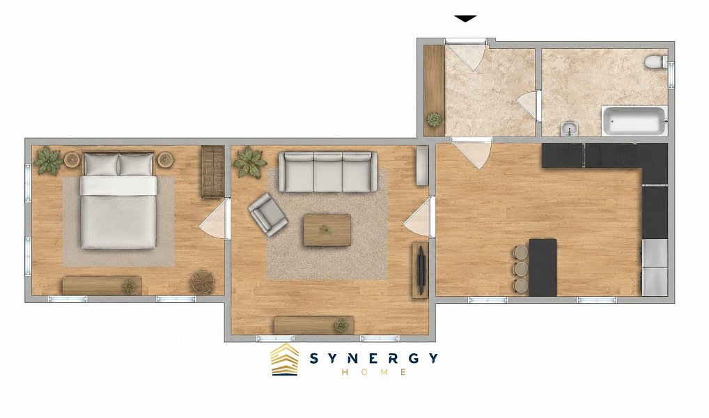 Prodej bytu 2+1 74 m², Nový Bor – náhled fotky 5