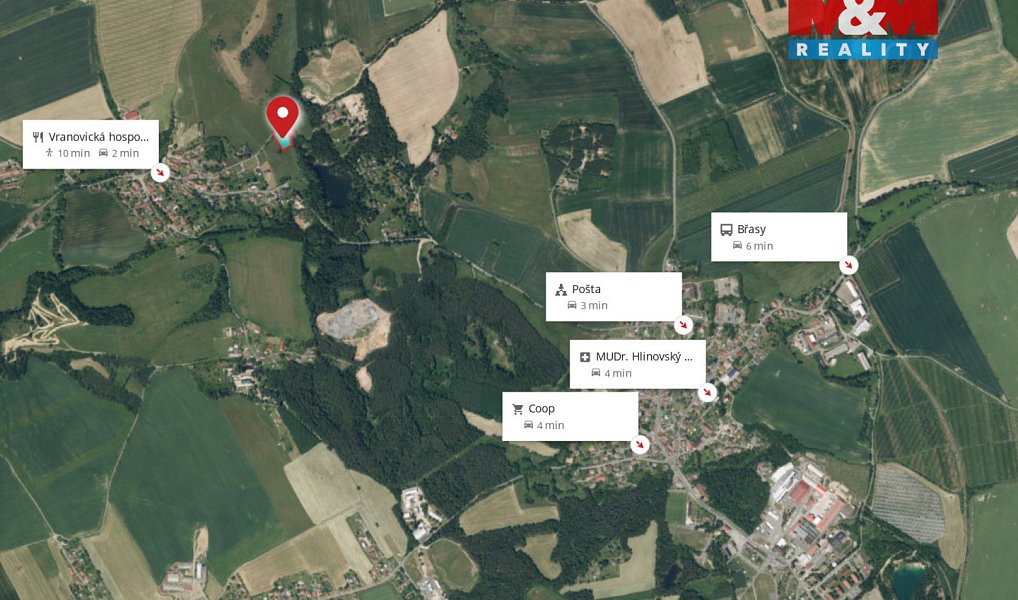 Prodej stavebního pozemku 2 000 m², Břasy – náhled fotky 20