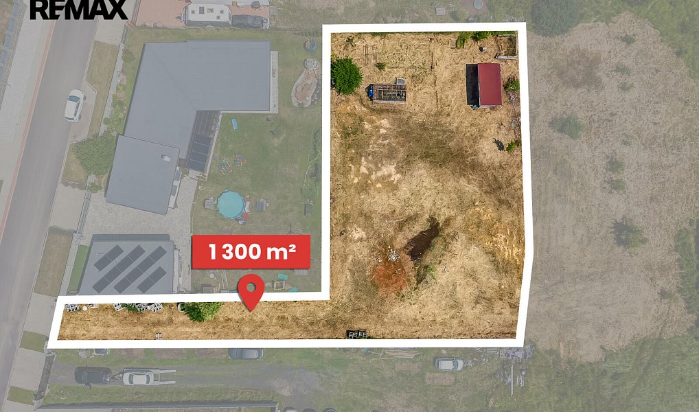 Prodej stavebního pozemku 1 300 m², Černovice – náhled fotky 4