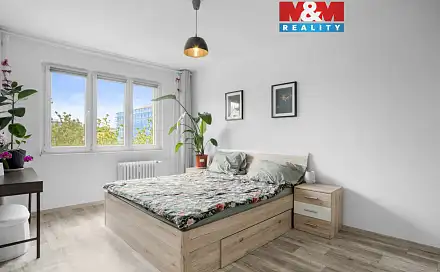 Prodej bytu 2+1 52 m², Dánská, Kladno - Kročehlavy