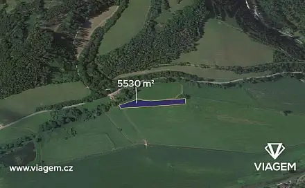 Prodej pole 1 382 m², Městečko Trnávka, okres Svitavy