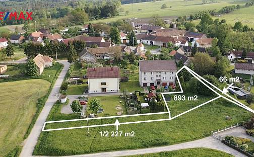 Prodej stavebního pozemku 1 072 m², Strunkovice nad Blanicí, okres Prachatice