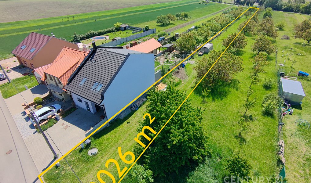 Prodej stavebního pozemku 2 026 m², Šakvice – náhled fotky 3